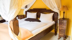 Ropa de cama de alta calidad y wifi gratis 