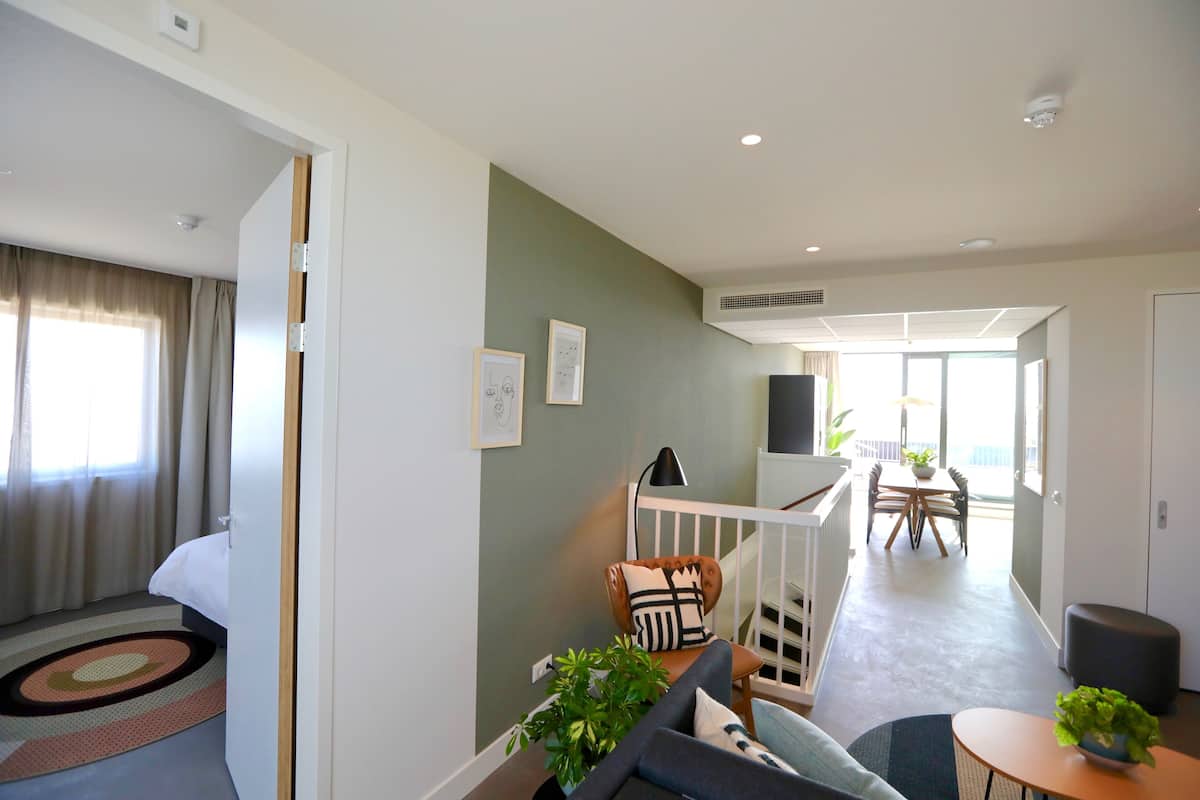 Penthouse with Roof Terrace | Wohnbereich | Flachbildfernseher
