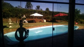 Alberca al aire libre 