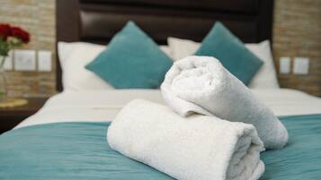 1 habitación, sábanas italianas Frette y ropa de cama de alta calidad