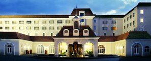 Front of property – evening/night