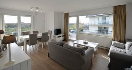 Appartement lumineux face aux dunes