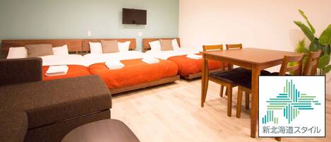 1 bedroom, desk, free WiFi, bed sheets