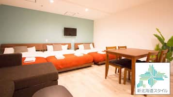 1 bedroom, desk, free WiFi, bed sheets