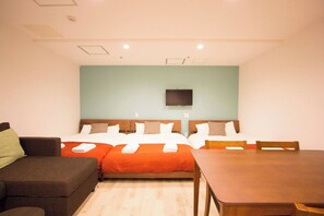 1 bedroom, desk, free WiFi, bed sheets