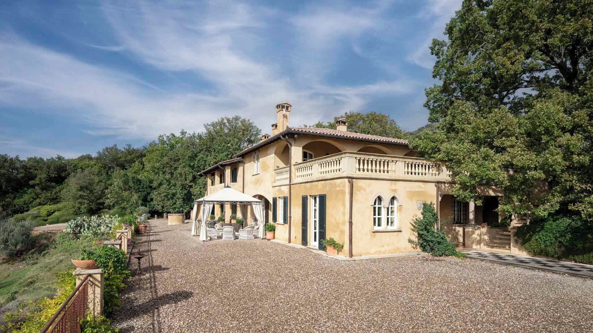 Voorkant van accommodatie