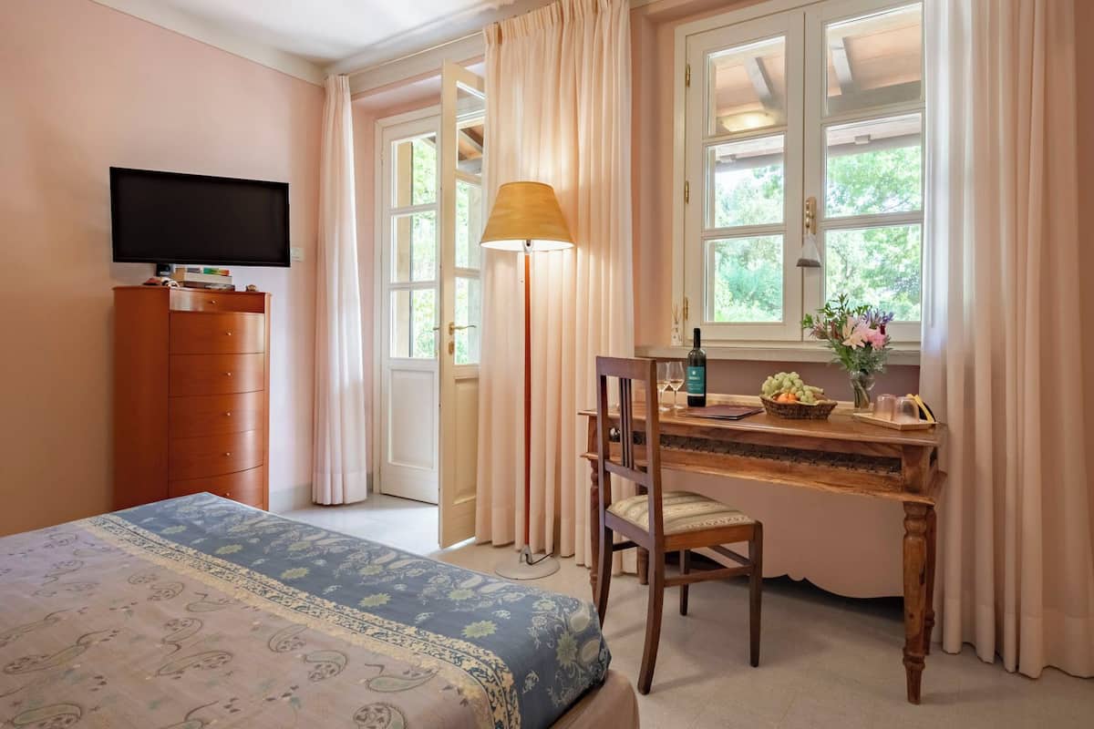 Classic Double or Twin Room, 1 Bedroom, Patio, Vineyard View | View from room