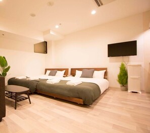 1 chambre, bureau, Wi-Fi gratuit, draps fournis