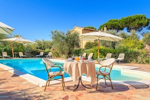 Outdoor dining - Agriturismo - B&B L'Acquacotta (Castiglione della Pescaia)