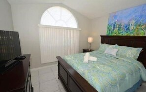 5 chambres, bureau, lit de bébé portatif, accès au Wi-Fi (inclus)
