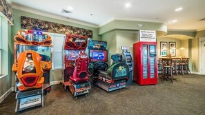 Game room - Beautiful 5 Bedroom 5 Bath Pool Home in Windsor Hills Resort (Kissimmee)
