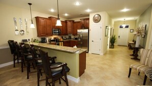 House | Private kitchen | Stovetop, dishwasher, cookware/dishes/utensils - Beautiful 8 Bedroom 5 Bath Pool Home With Movie Theater (Davenport)