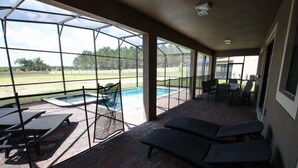 House | Pool | Outdoor pool - Beautiful 8 Bedroom 5 Bath Pool Home With Movie Theater (Davenport)