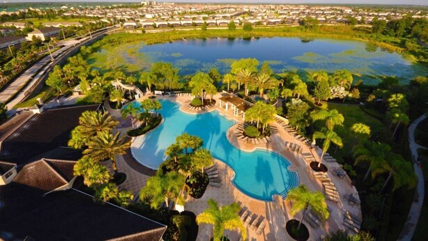 House | Pool - Stunning 6 Bedroom 4 Bath Villa With Private South Facing Pool (Kissimmee)