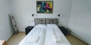 Business Room, 1 Bedroom, Non Smoking, Private Bathroom | Blackout drapes, iron/ironing board, free WiFi, bed sheets - Jaffa's Penthouse Hostel (Tel Aviv)