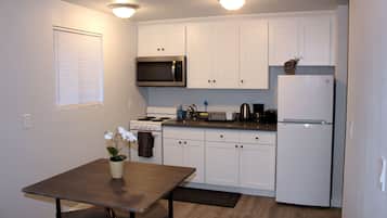 Fridge, microwave, eco-friendly cleaning products