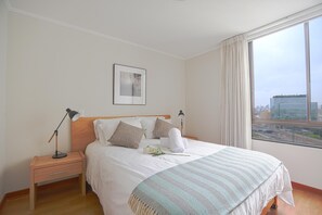 Acogedor Apartamento En El Corazón De Miraflores | Wi-Fi gratuito, lenzuola