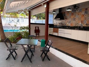 Outdoor dining - Pousada da Pedra (Rio de Janeiro)