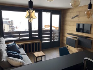 TV, DVD player, stereo - 27 sqm Studio - Ideal location on the slopes with breathtaking view (Tignes)