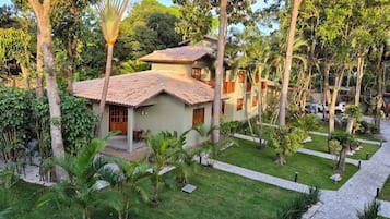 Vue depuis lâhĂ©bergement