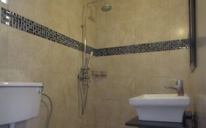 Standard Room (Standard Rm (7) | Bathroom | Shower, hair dryer, towels, soap