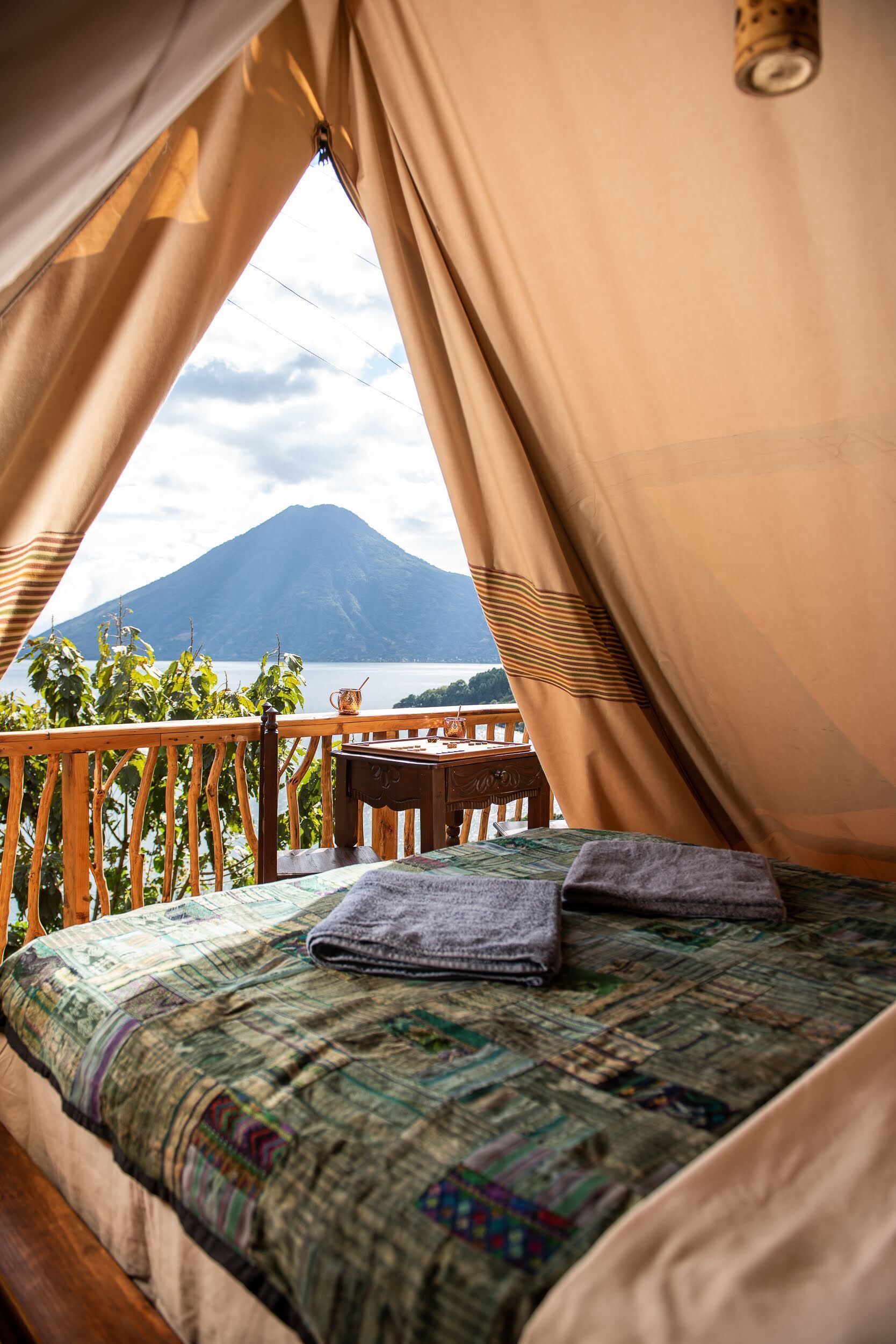 Comfort-Zelt, eigenes Bad, Seeblick | Ausblick vom Zimmer