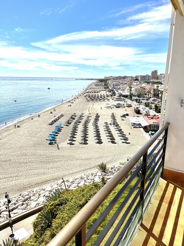 Studio de plage de première ligne La Carihuela.