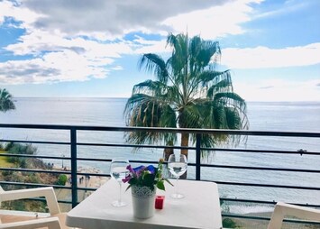 Vistas desde la terraza del apartamento.