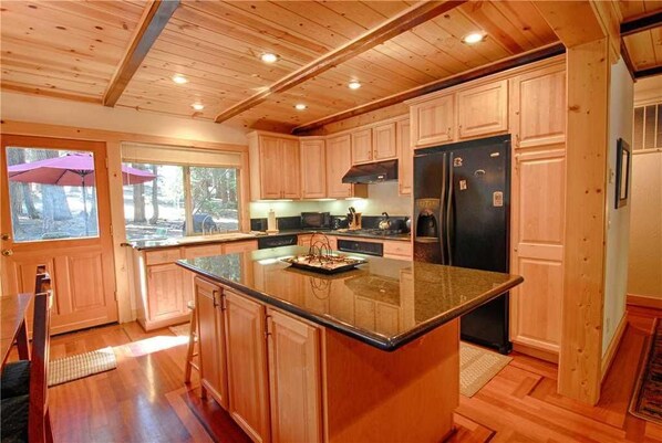 House, Multiple Beds (Lazy Bear Lodge w/Huge Deck and Hot T) | Private kitchen - Lazy Bear Lodge W/huge Deck and Hot Tub! #247 (Tahoma)