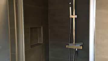 Shower, toilet paper