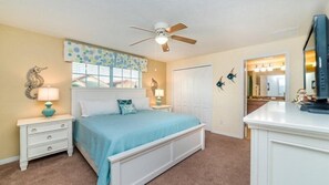 4 bedrooms, desk, travel cot, free WiFi