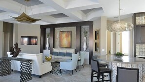 House | Living room | TV, DVD player - Solterra Resort 4 Bed 3.5 Bath Townhome With Splash Pool (Davenport)