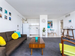 Condo, 1 Bedroom | Living room