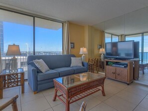 Condo, 2 Bedrooms | Living room - The Whaler 4B by Meyer Vacation Rentals (Gulf Shores)