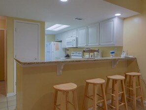 Condo, 2 Bedrooms | Private kitchen - The Whaler 4B by Meyer Vacation Rentals (Gulf Shores)