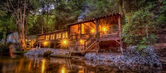Creekside R&R- Fish or Tube from Deck | Outdoor Living | Screened Porch | Hot Tub