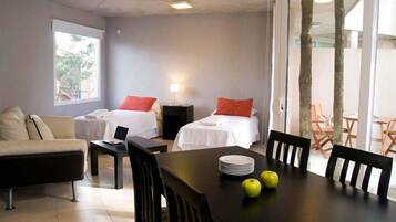 2 bedrooms, in-room safe, individually furnished, laptop workspace