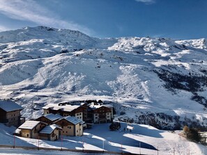 Aerial view - Rare in Les Menuires, beautifully renovated 3-room apartment with ski-in ski-out (LES MENUIRES)