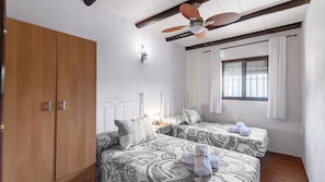 2 chambres, lit parapluie, Wi-Fi