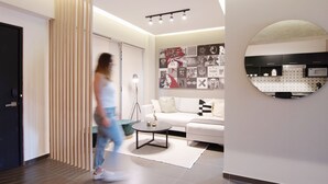 Living area - New, Trendy, Modern flat @ Coordenada Chapultepec (Villaseñor)