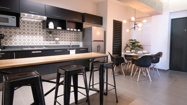 Private kitchen - New, Trendy, Modern flat @ Coordenada Chapultepec (Villaseñor)