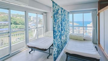 Yhteismajoitus, sekamajoitus, tupakointi kielletty (Single Bed) | 2 makuuhuonetta, äänieristys, ilmainen Wi-Fi, vuodevaatteet