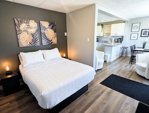 Appartement Standard, 1 lit double (550) | 1 chambre, décoration personnalisée, ameublement personnalisé