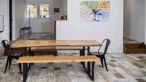 Spiseområde på rommet
