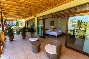 Premium Double or Twin Room | Free WiFi, bed sheets -  Hotel Punta Camarón Bungalows & Suites (Zorritos)