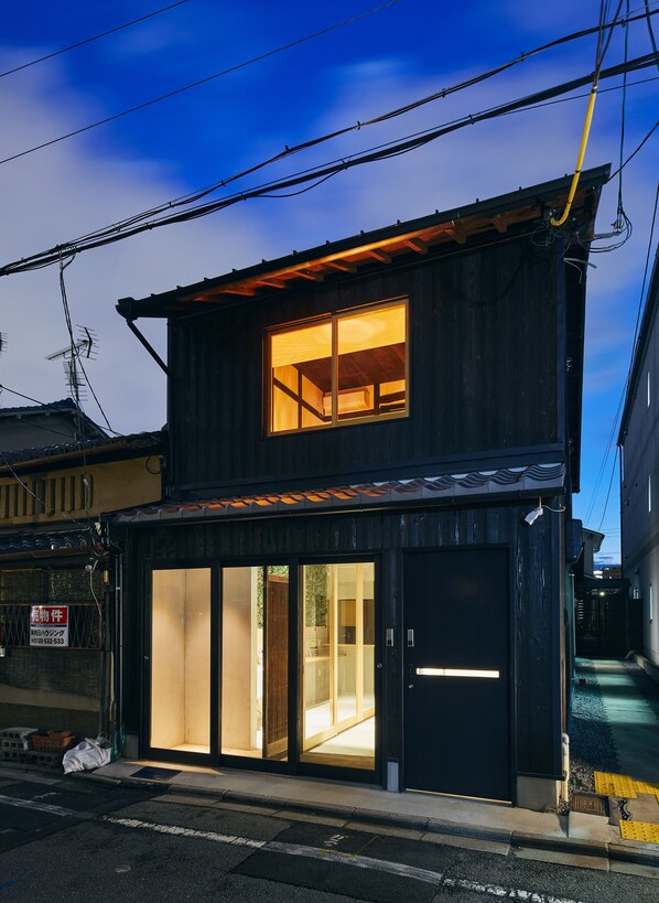 Voorkant van accommodatie