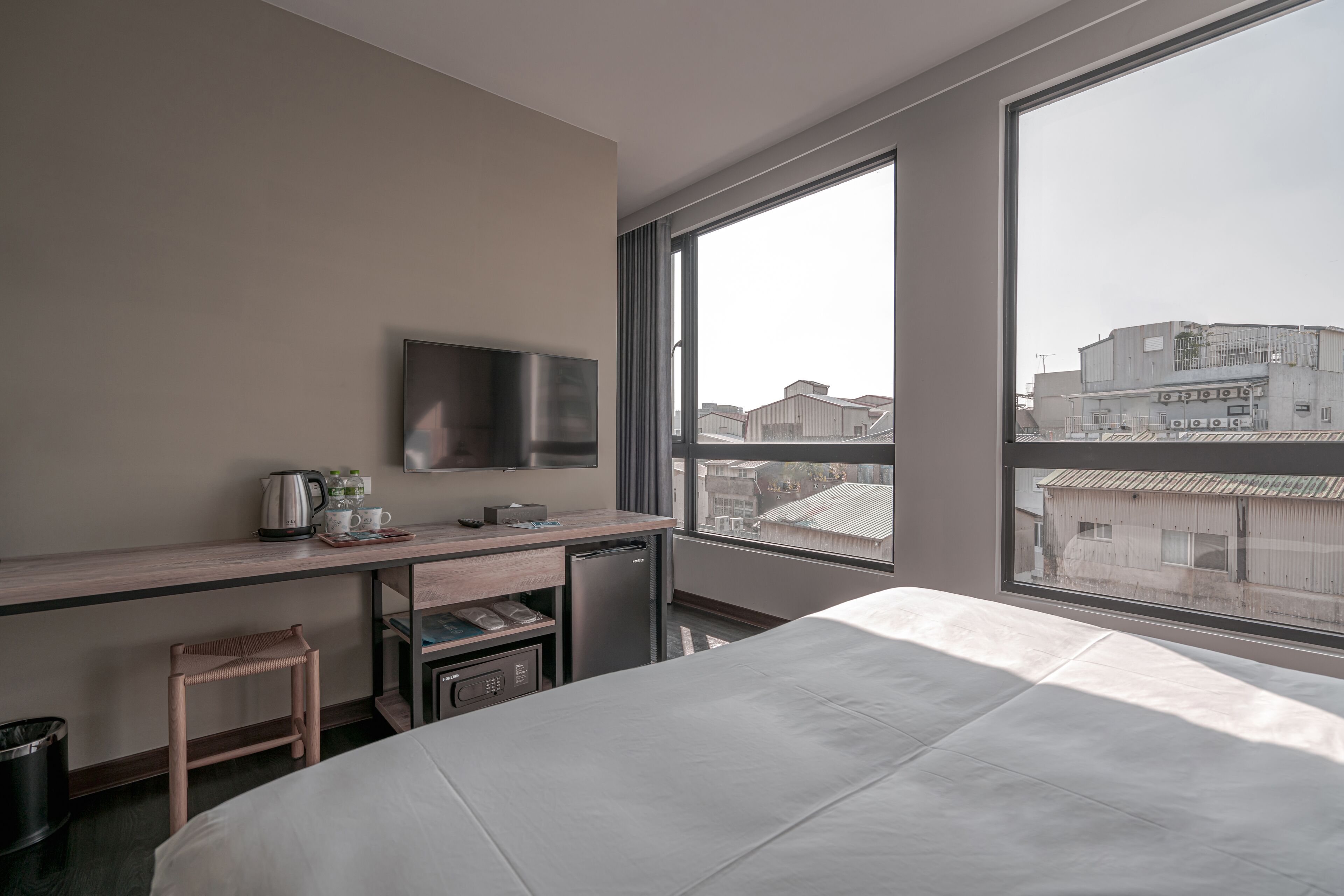 deluxe double room | view from room