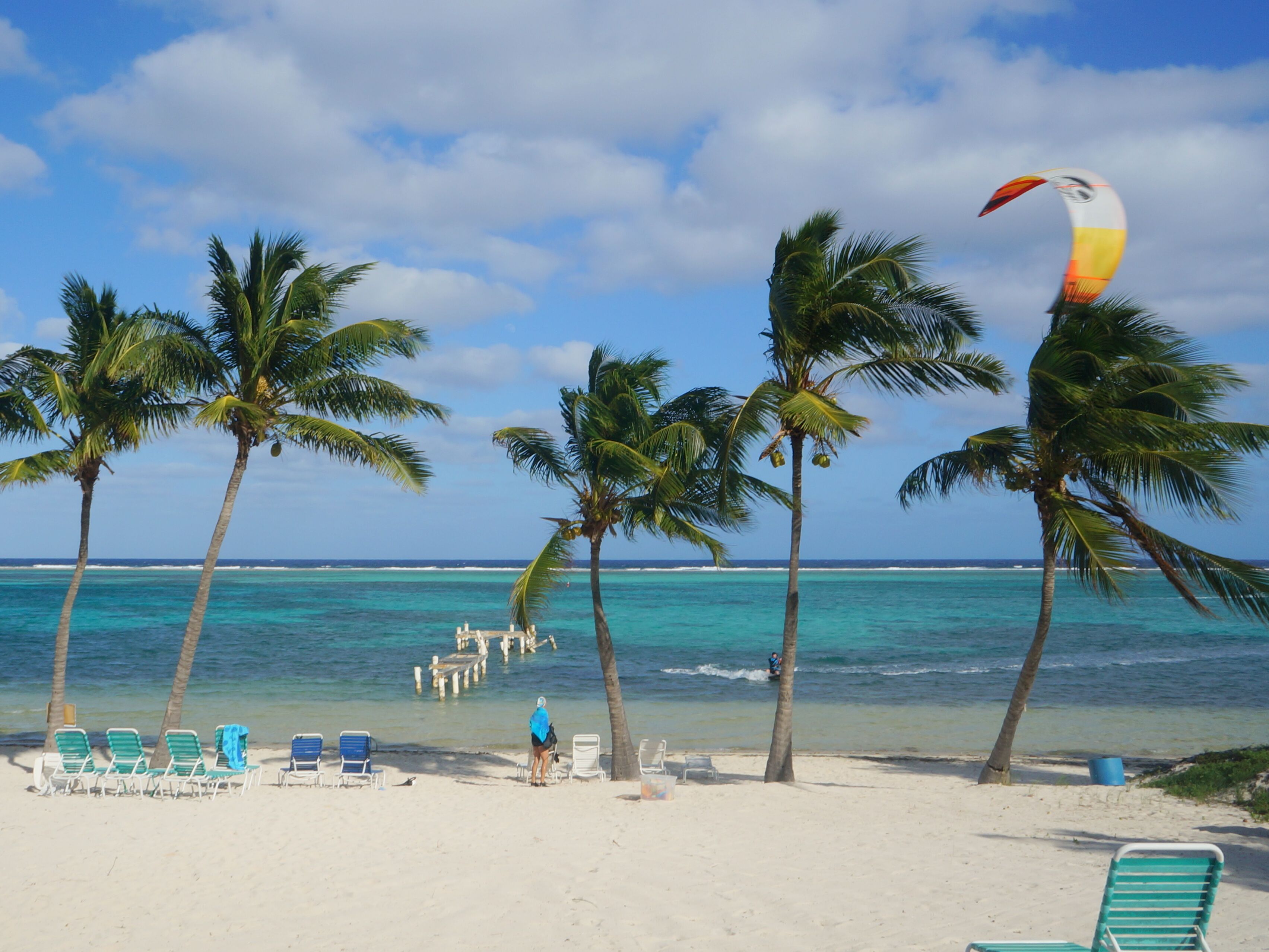 Launch your Kiteboard from our beach