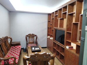 Desk, blackout curtains, iron/ironing board, free WiFi - Wenxin Hotel Tianpingjia (Guangzhou)