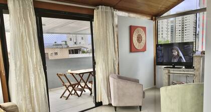 Beautiful penthouse on Tombo beach, Cable TV, Wi-Fi 500mb